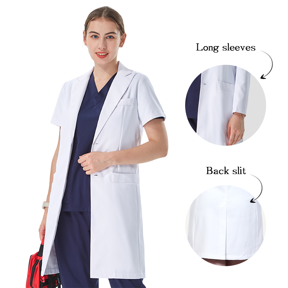 Thoughtful Lapel Collar White  - Medical Lab Coats review and price